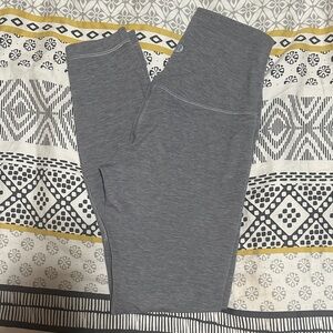 Heathered Gray Lululemon Align Leggings